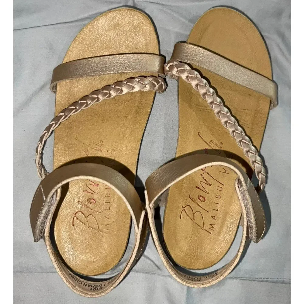 Madrigal Braided Strap Sandal On Footbed
